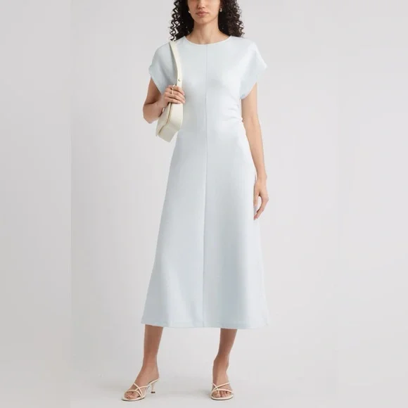 Nordstrom Blue Fade Midi Maxi Dress XS | Elegant Evening Mother of the Bride - Picture 1 of 16